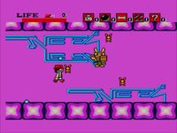 une photo d'Ã©cran de Aztec Adventure sur Sega Master System